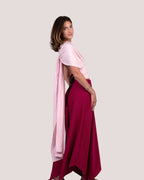 Falda Olivia Cherry
