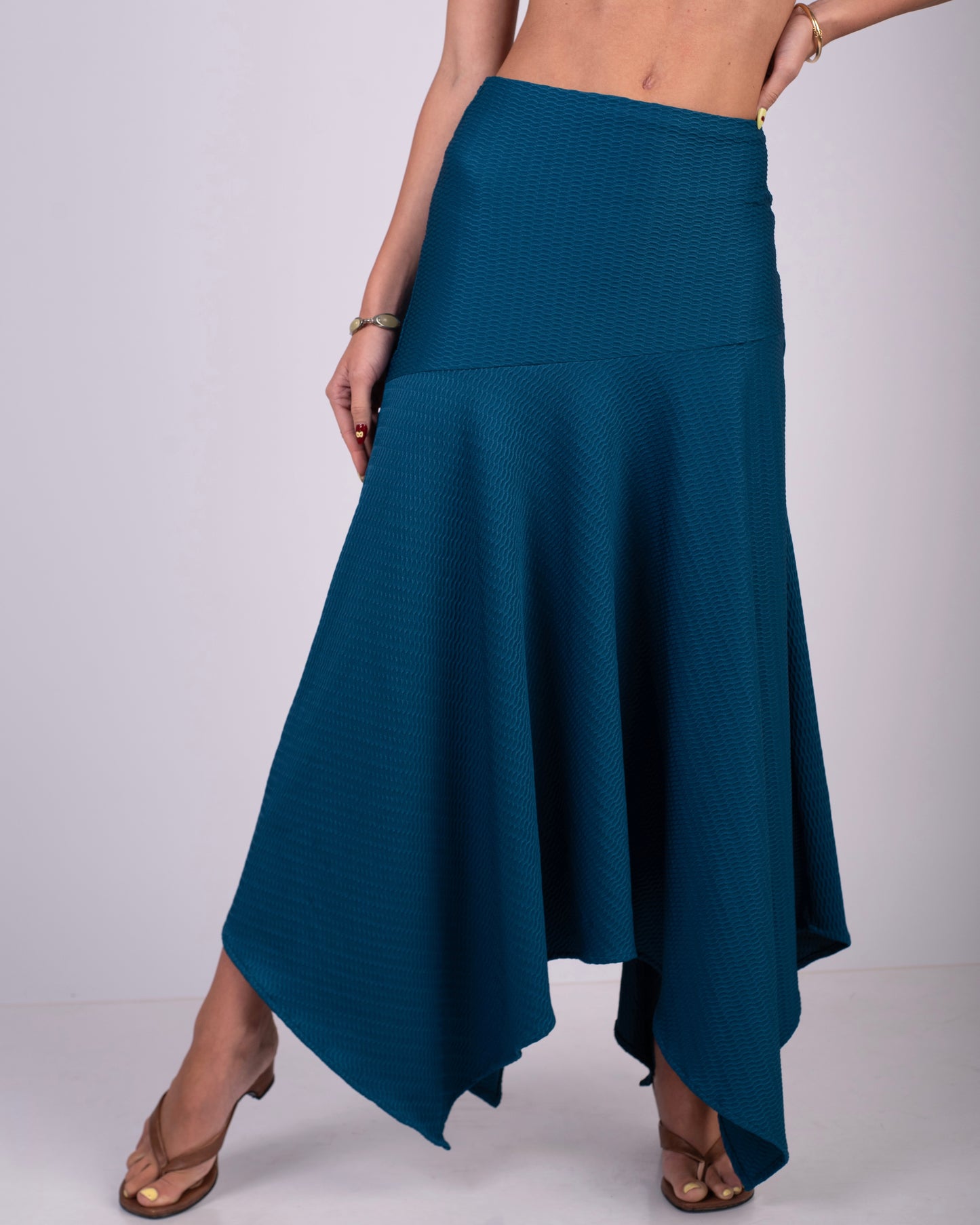 Falda Olivia Cobalto