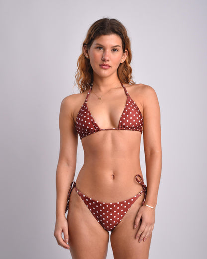 Romi Polka Dots Guinda Top